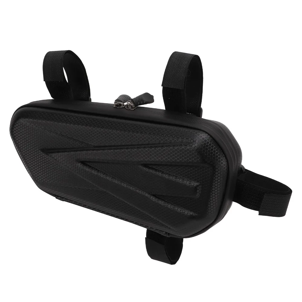 1 Pair Hard Shell Motorcycle Triangle Bag Double Sealing Zipper EVA Motorcycle Side Bag Motorcycle Hanging Bag Bike Luggage