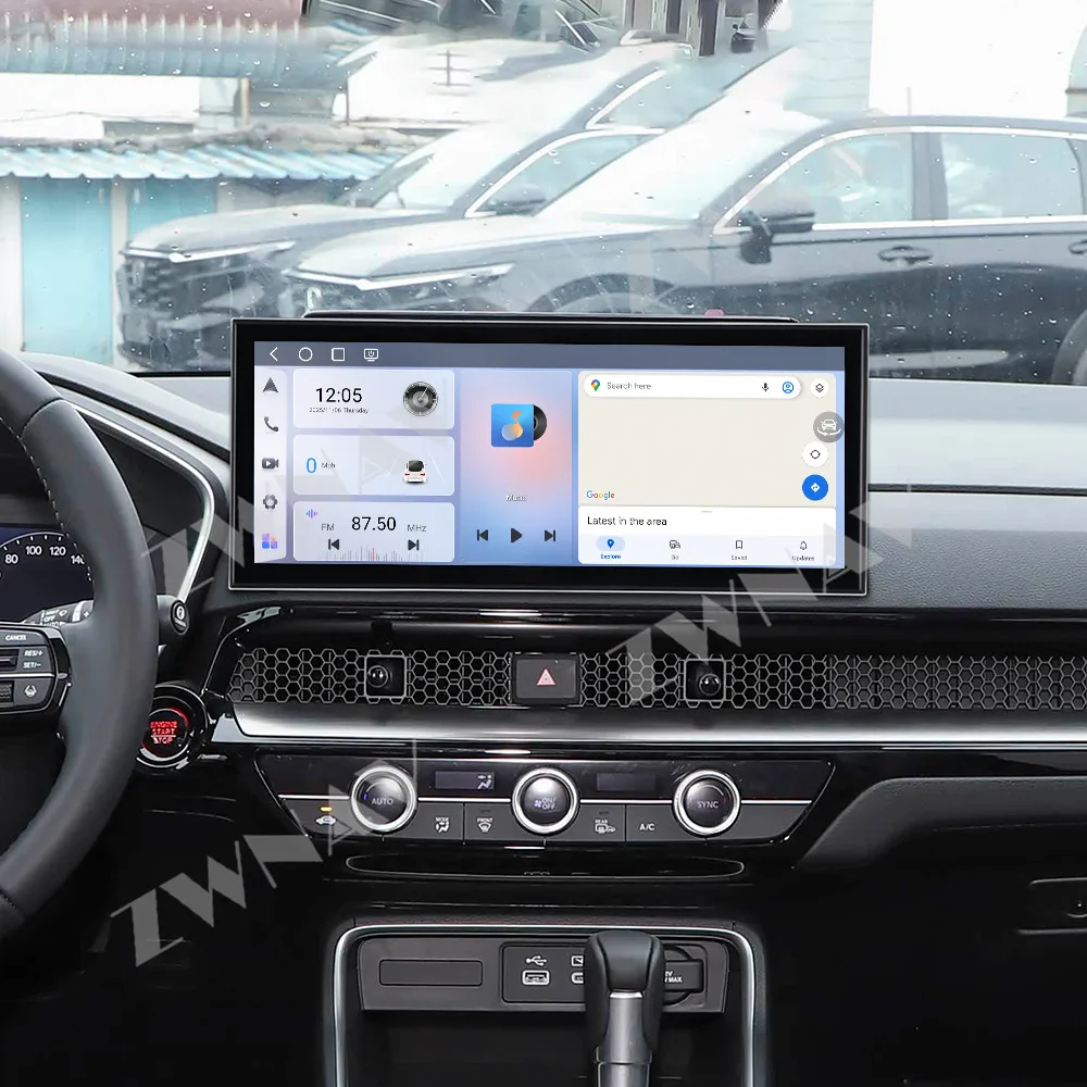 

15,8-дюймовый экран Carplay Android 14 для Honda CR-V 2023-2025, автомобильный радиоприемник, стерео GPS-навигация, автомобильный мультимедийный плеер, головное устройство
