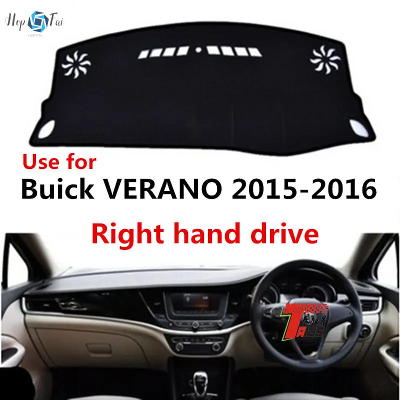 

Auto Car Dashboard Cover Dash Mat Carpet Cape For Buick VERANO 2015-2016 Right hand drive