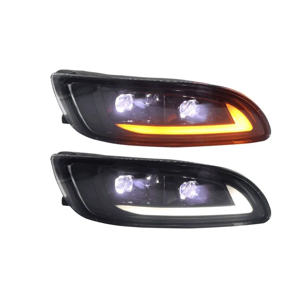 LED Fog Light For Lexus RX300 RX330 RX350 RX400 2003-2008 DRL Daytime Running Turn Signal Lamp Left Right Pair