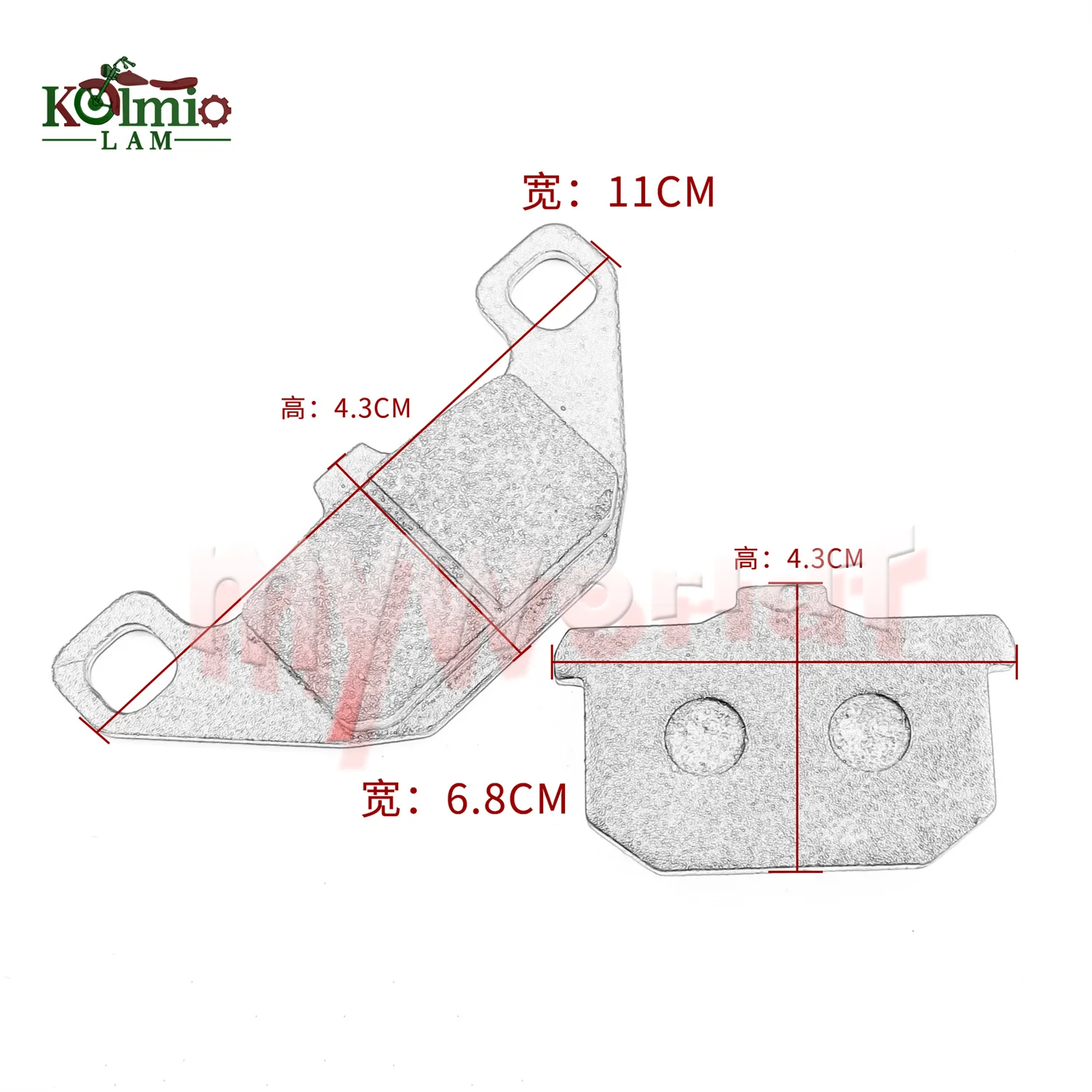 Fit For Kawasaki ZG1200 Voyager XII1200 1986-2003 Motorcycle Front & Rear Brake Pads