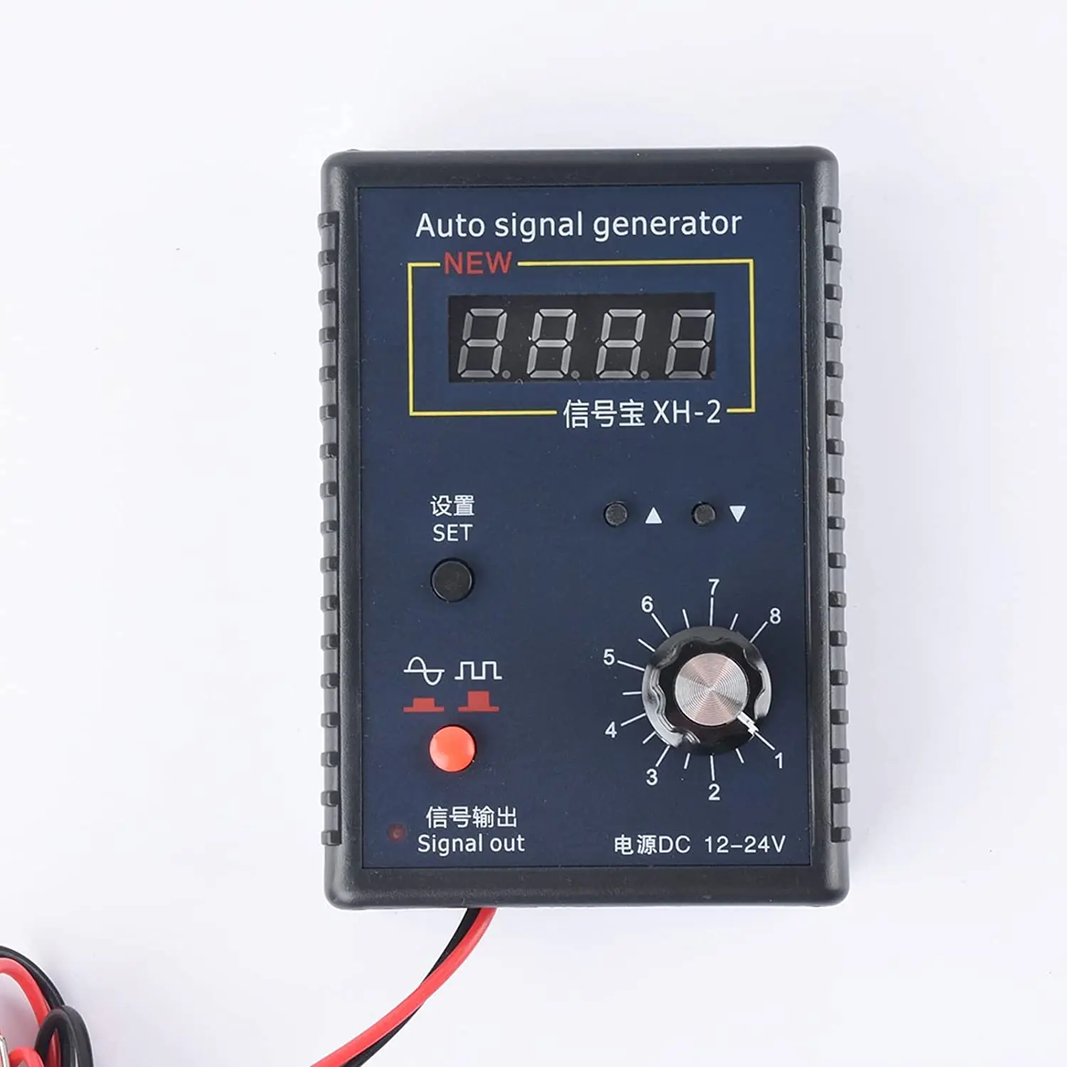 Auto Vehicle Signal Generator Car Hall Sensor and Crankshaft Position Sensor Signal Simulator Meter 2Hz to 8KHz