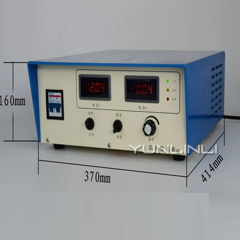 5A-100A آلة مقوم الطلاء الكهربائي مع فرشاة الموقت تصفيح الأكسدة الإلكتروليتية معالجة مياه الصرف الصحي تيار مستمر نبض إمدادات الطاقة