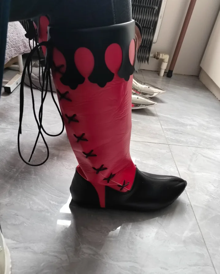 Stivali da pirata Stivali medievali in pelle PU rinascimentali al polpaccio Scarpe da uomo ufficiali militari gotici Scarpe cosplay di Halloween vichinghe 2025