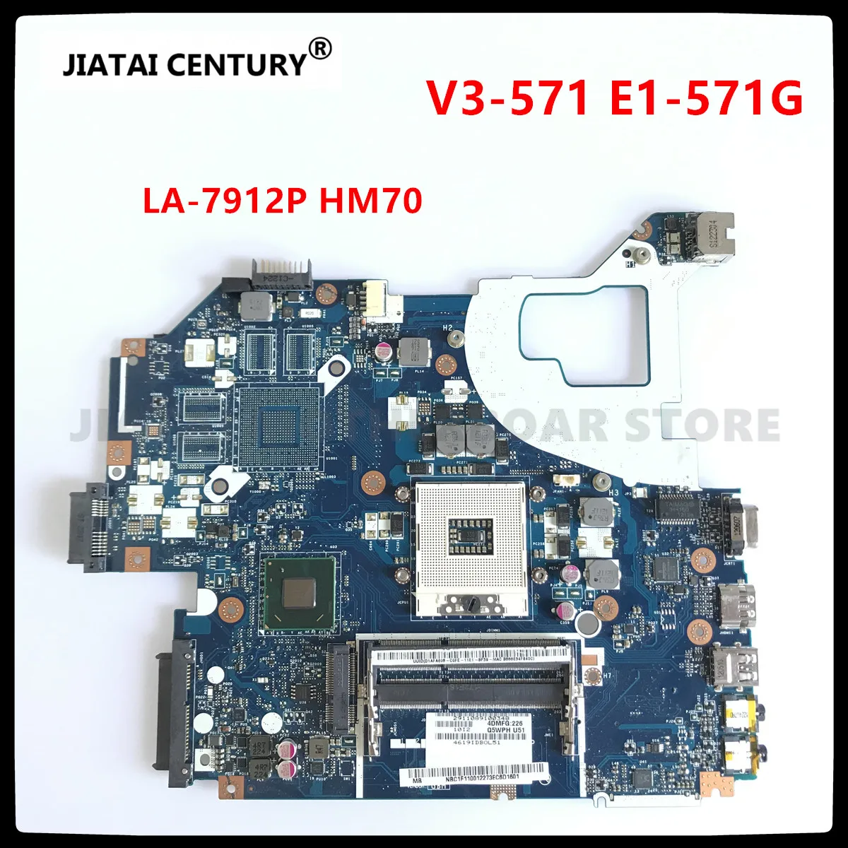 

Для Acer V3-571 E1-571G материнская плата NBC1F11001 NB.C1F11.001 HM70 LA-7912P материнская плата для ноутбука SJTNV DDR3 Бесплатный CPU 100% тест