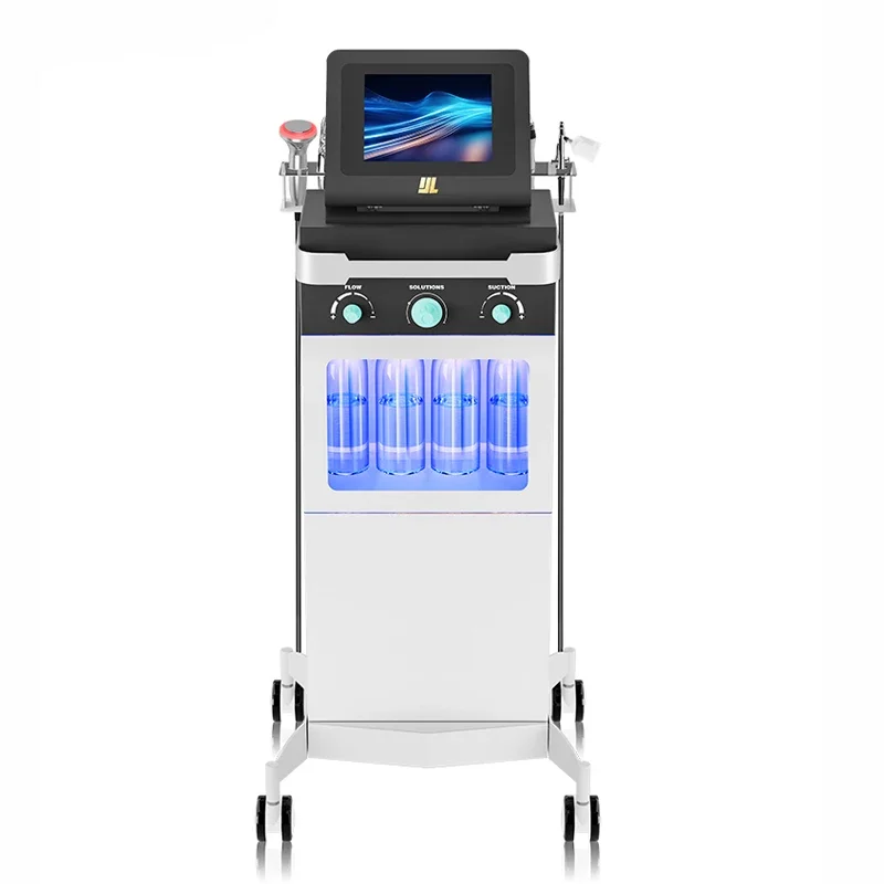 Facial Cleaning Multifunction Oxygen Hydra Rejuvenation Remove Blackhead Face Lifting Equipment Dermabrasion Skin Care Machine