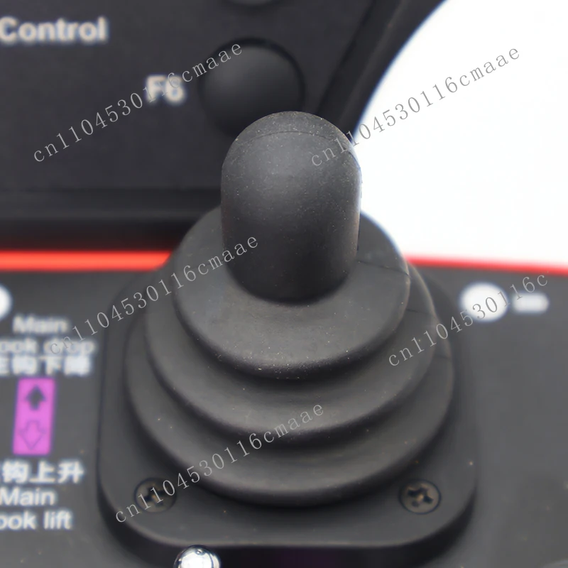 Waterproof IP65 Industrial Wireless Remote Joystick Controller with Two-way Communication for Cranes and Hoists