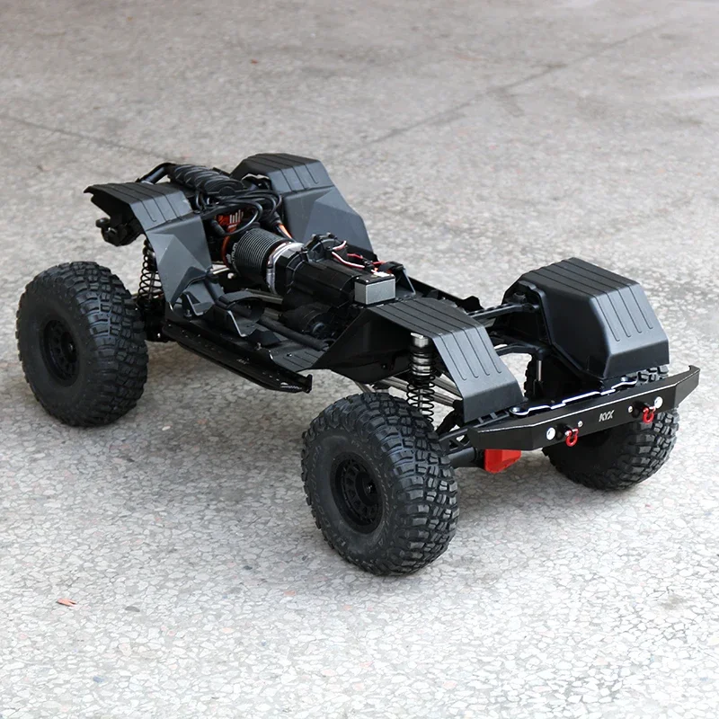 KYX Racing Metall-Heckstoßstange, Upgrades, Teile, Zubehör für 1/6 RC Crawler Car Axial SCX6 AXI05000