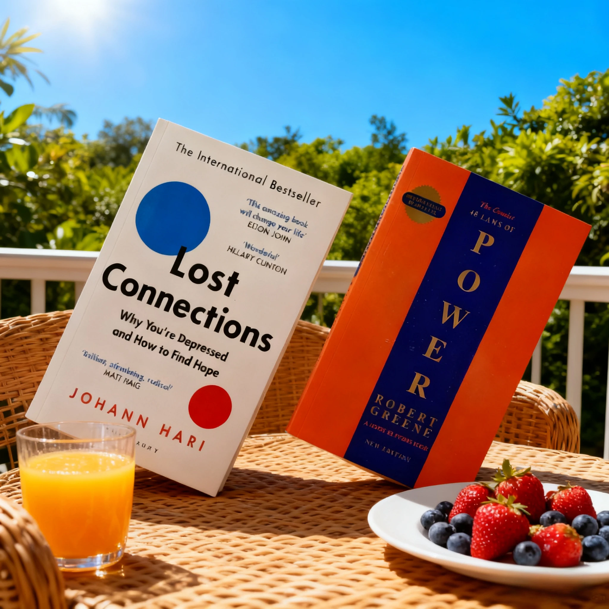 

《The Concise 48 Laws Of Power》+《Lost Connections》The core law of power game Healing depression and anxiety Full of empathy hope