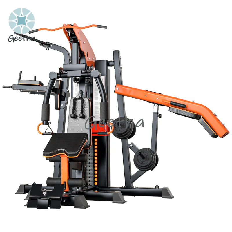 Hot Sale Unisex 3 Station Home Gym Equipment Versatile Multi-Function Strength Fitness Training Tool
