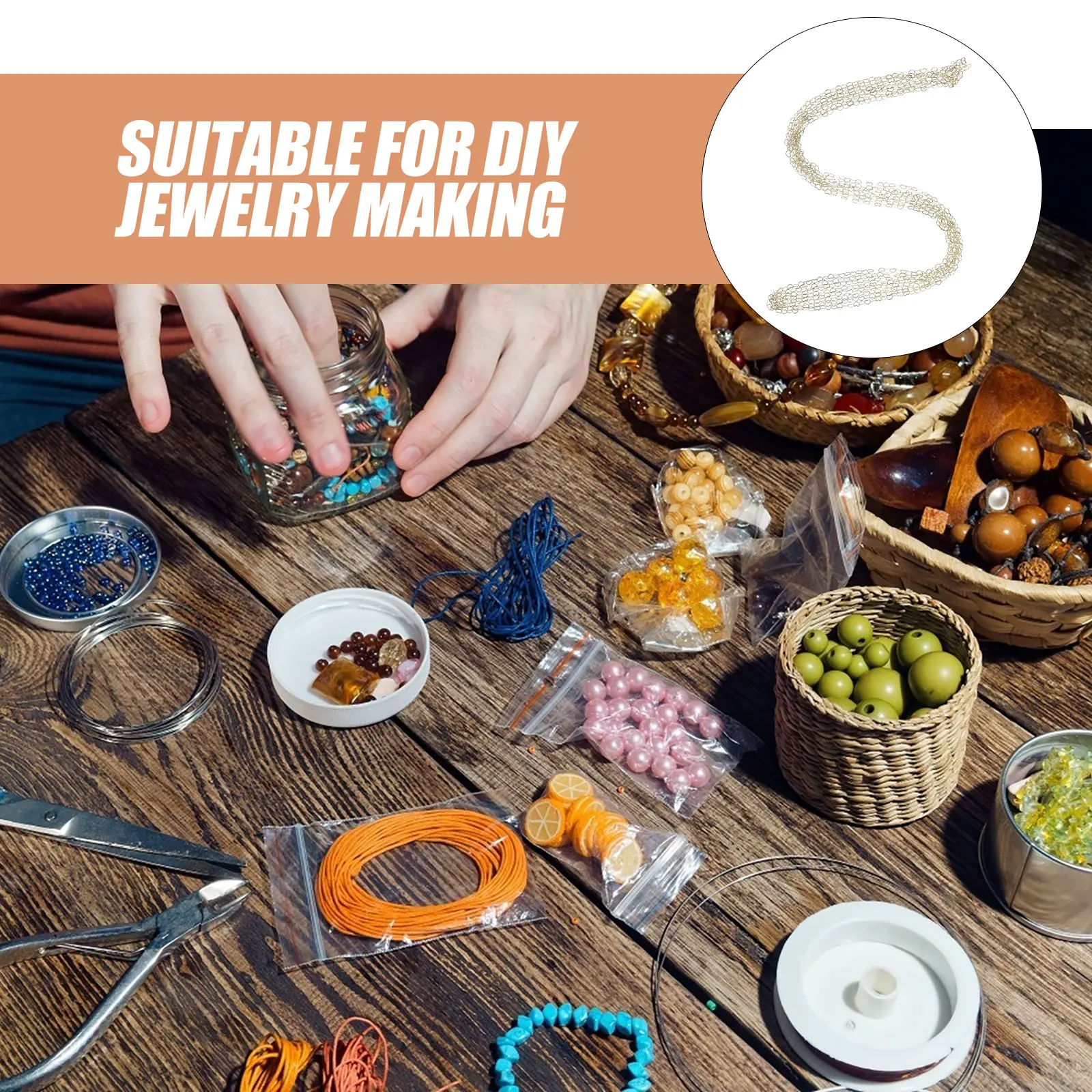 

Jewelry Chains for Making Jewellery Jewelry-making-chains Diy Link The