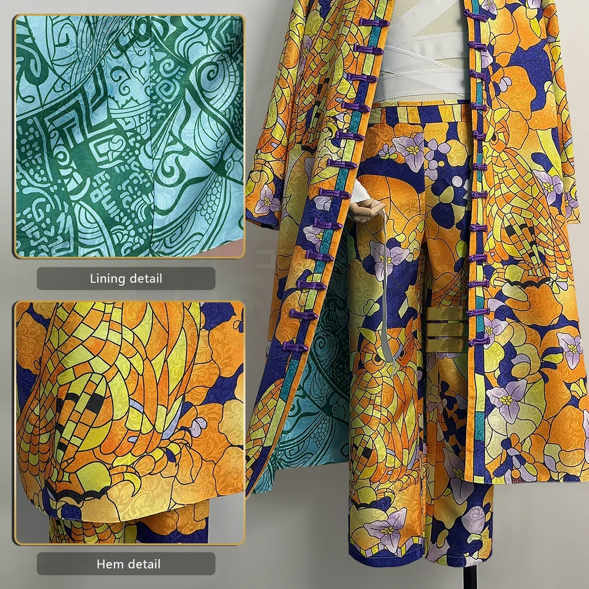 تأثيري طوكيو أنيمي تاكاشي ميتسويا تأثيري حلي معطف السراويل تجربة جديدة معرض غطاء سترة السراويل هالوين عيد الميلاد