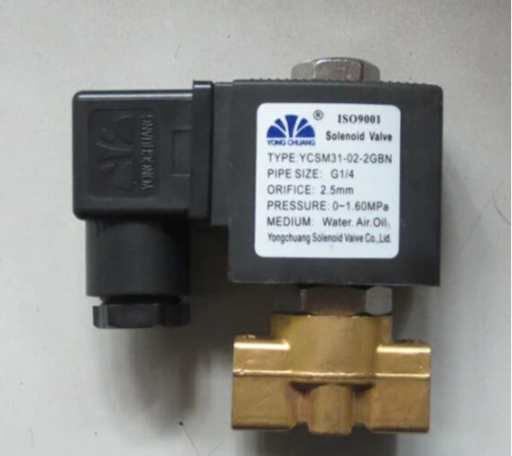 YONGCHUANG Solenoid Valve YCSM31-02-2GBN YCSM31-02-2 YCSM32-02-2 YCH41-09-2GSP YCSM21-25 2W31-15 2W31-20 2W31-25