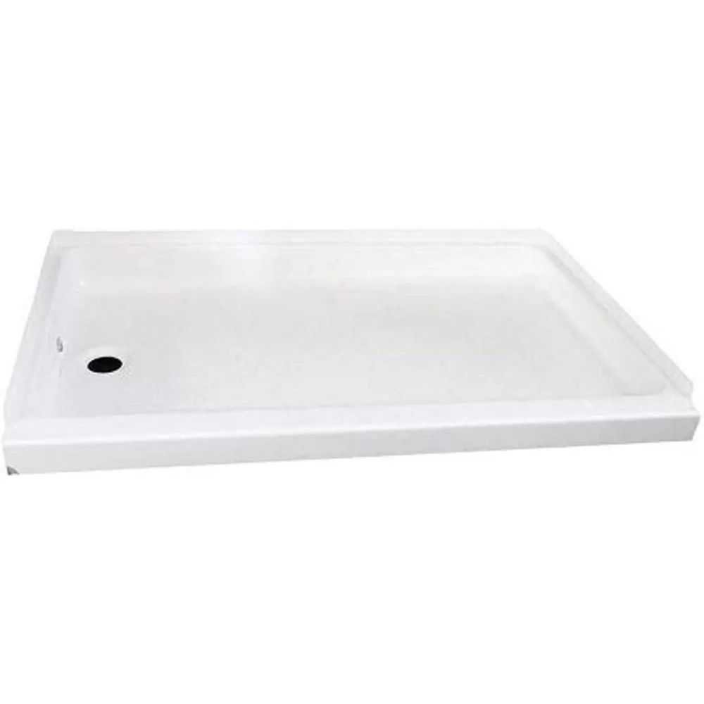 

Shower PAN 24 X 36 White - Left Hand Drain, Shower Base