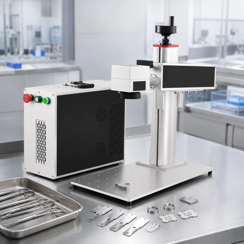 Portable Fiber Laser Marking Machine For High Contrast Codes In Aluminum Profiles Fine Detail Source Factory For B2B Buyers