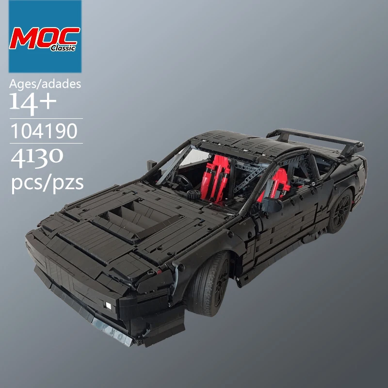 Specially Customized MOC Classic Sports Car Technic Building Block Model - Trendy Educational Toys Casual Building Game Gifts