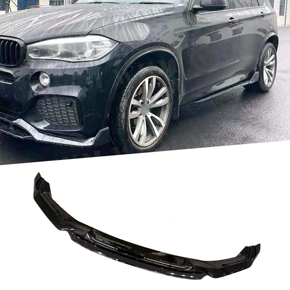 

3Pcs/Set Carbon Fiber Car Front Bumper Lip Spoiler Accessories Trims for BMW X5 F15 M Sport 2015 2016 2017 2018