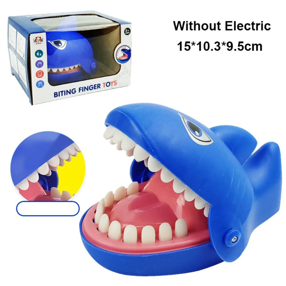 

New Biting Hand Crocodile Teeth Plastic 10 Styles Alligator Biting Finger Interactive Dentist Classic Family Games Party Pranks