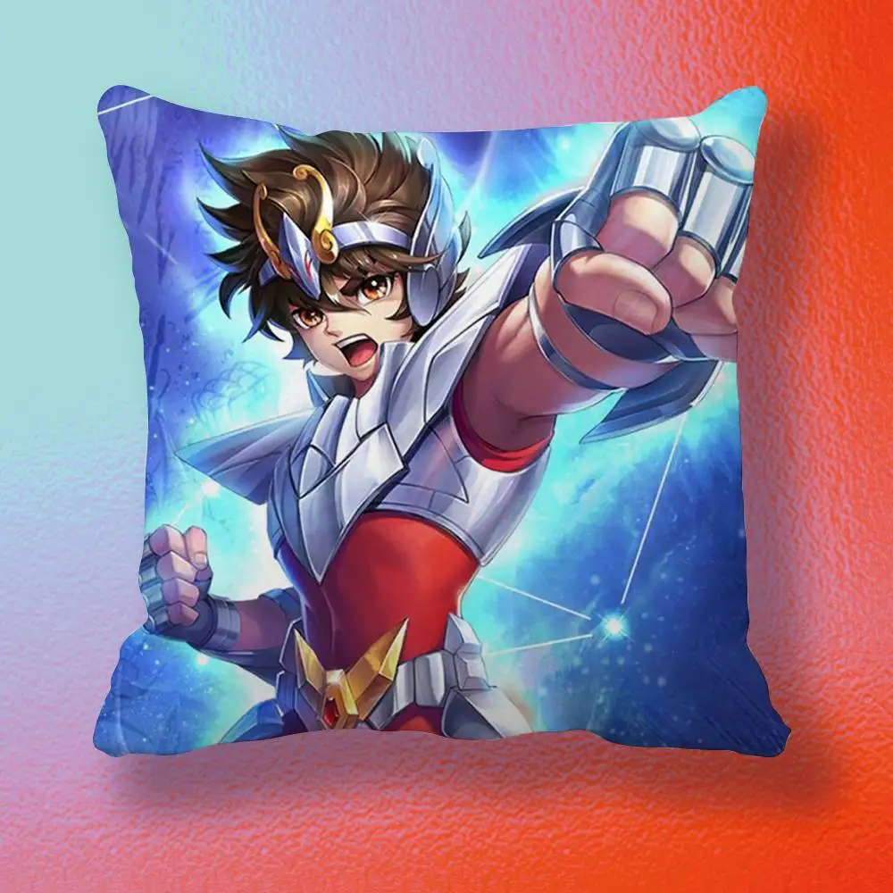 Saint Seiya Knights Z-Zodiac  Pillow cover gift High definition digital printing,Surprise vivid pattern Household.