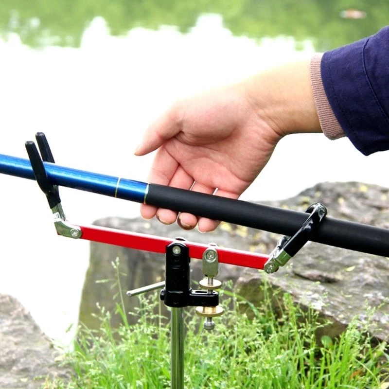 

31KC Fishings Rod Holder Ground Beach Fishings Poles Holder 360 Degree Adjustable