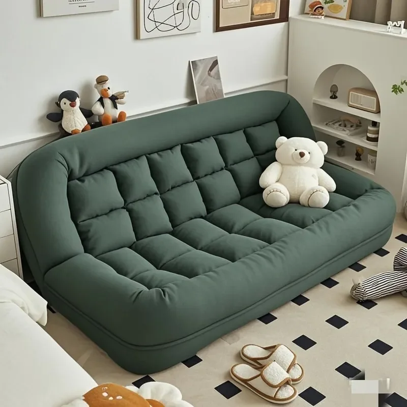 Lazy Sofa Folding Tatami Bed for Living Room Balcony Bedroom Single Double Casual Floor Couch Convertible Sleeper Furniture