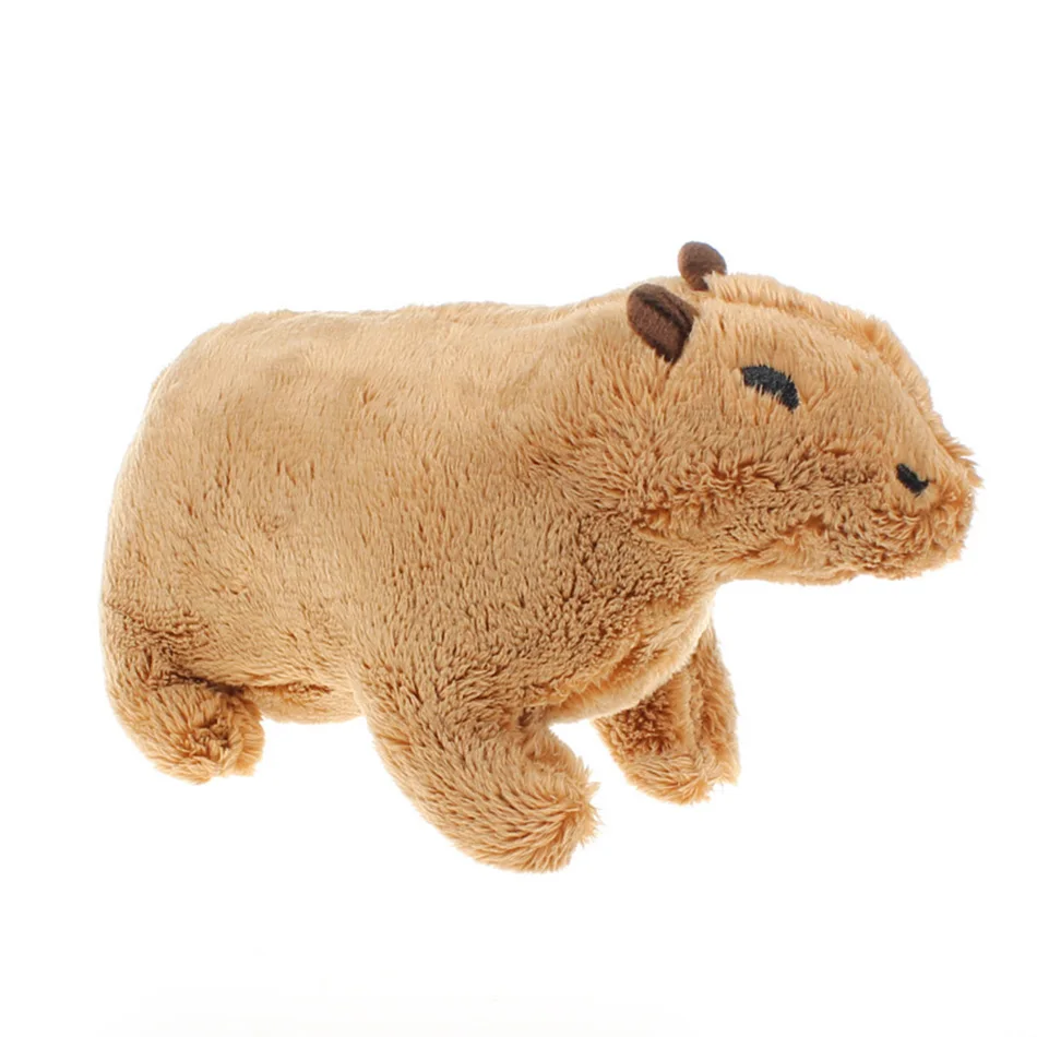 Simulazione Capybara Peluche giocattoli capibara Peluche bambole morbidi animali di Peluche Kawaii giocattolo per bambini Peluche regalo di natale