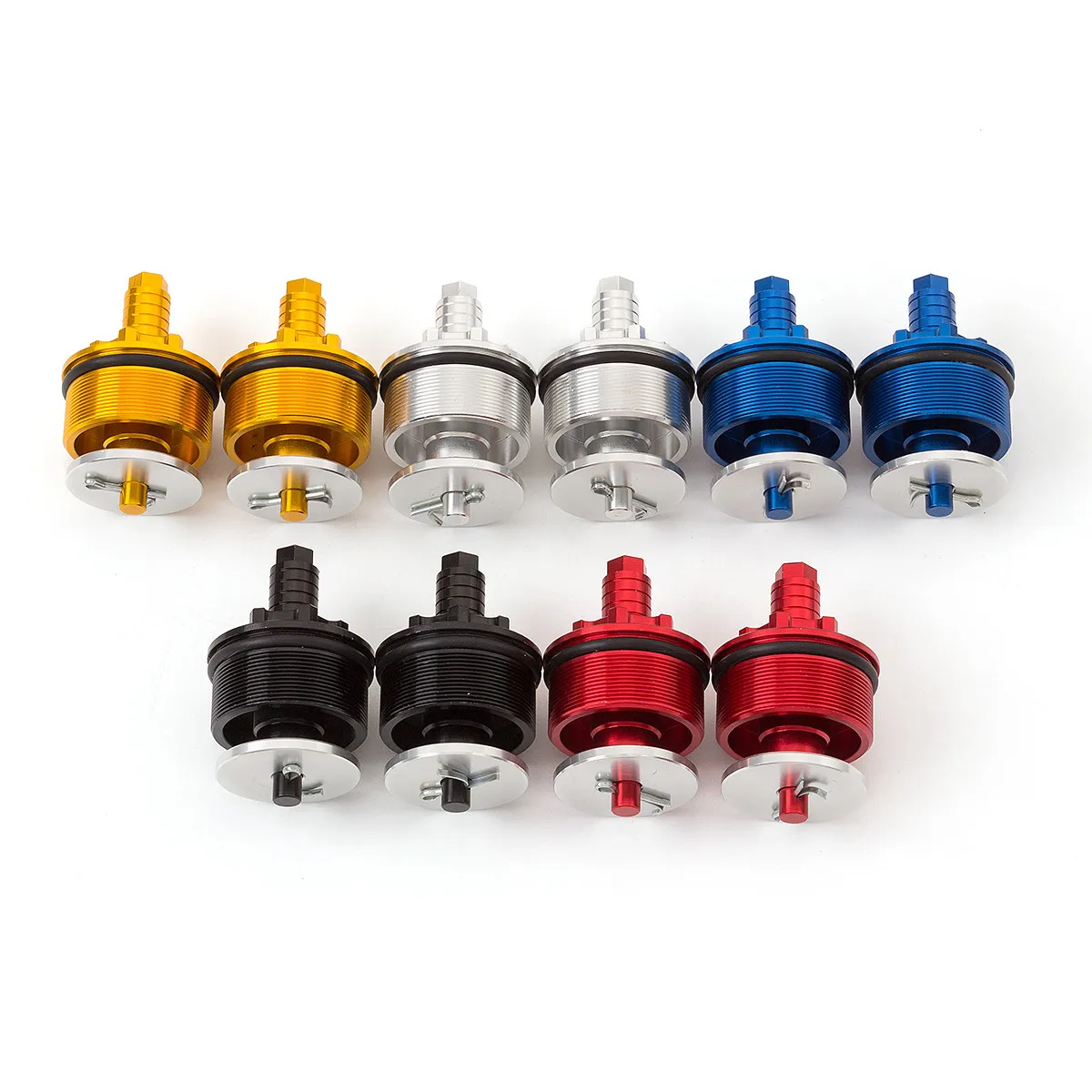Motorcycle Preload Adjusters Fork Bolts 41mm Conventional Forks For Honda CB400 CB750 CB 400/750 1992 1993 1994 1995 1996 1997