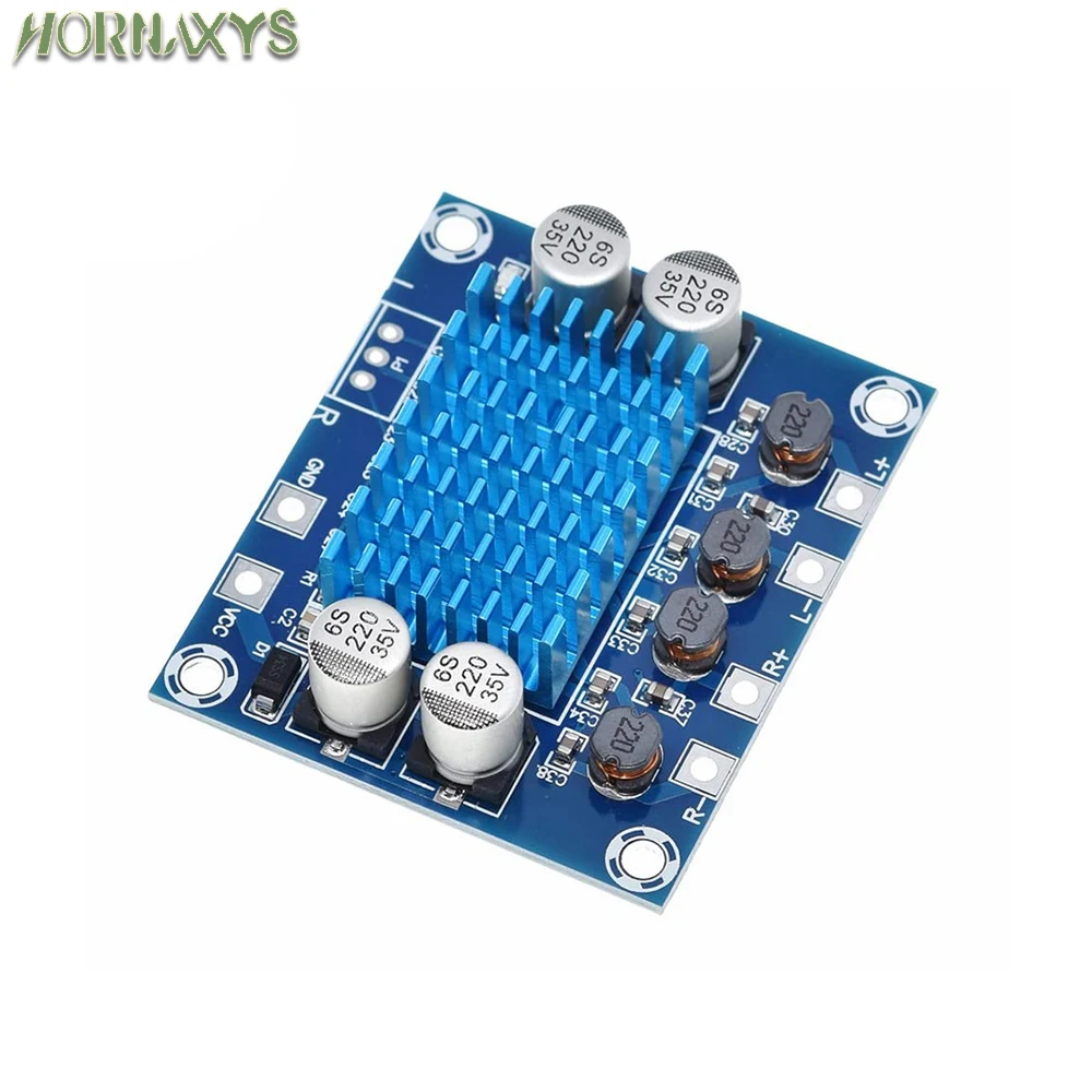 TPA3110 XH-A232 30W+30W 2.0 Channel Digital Stereo Audio Power Amplifier Board DC 8-26V 3A 12V 24V Reaming Board Dual Channel