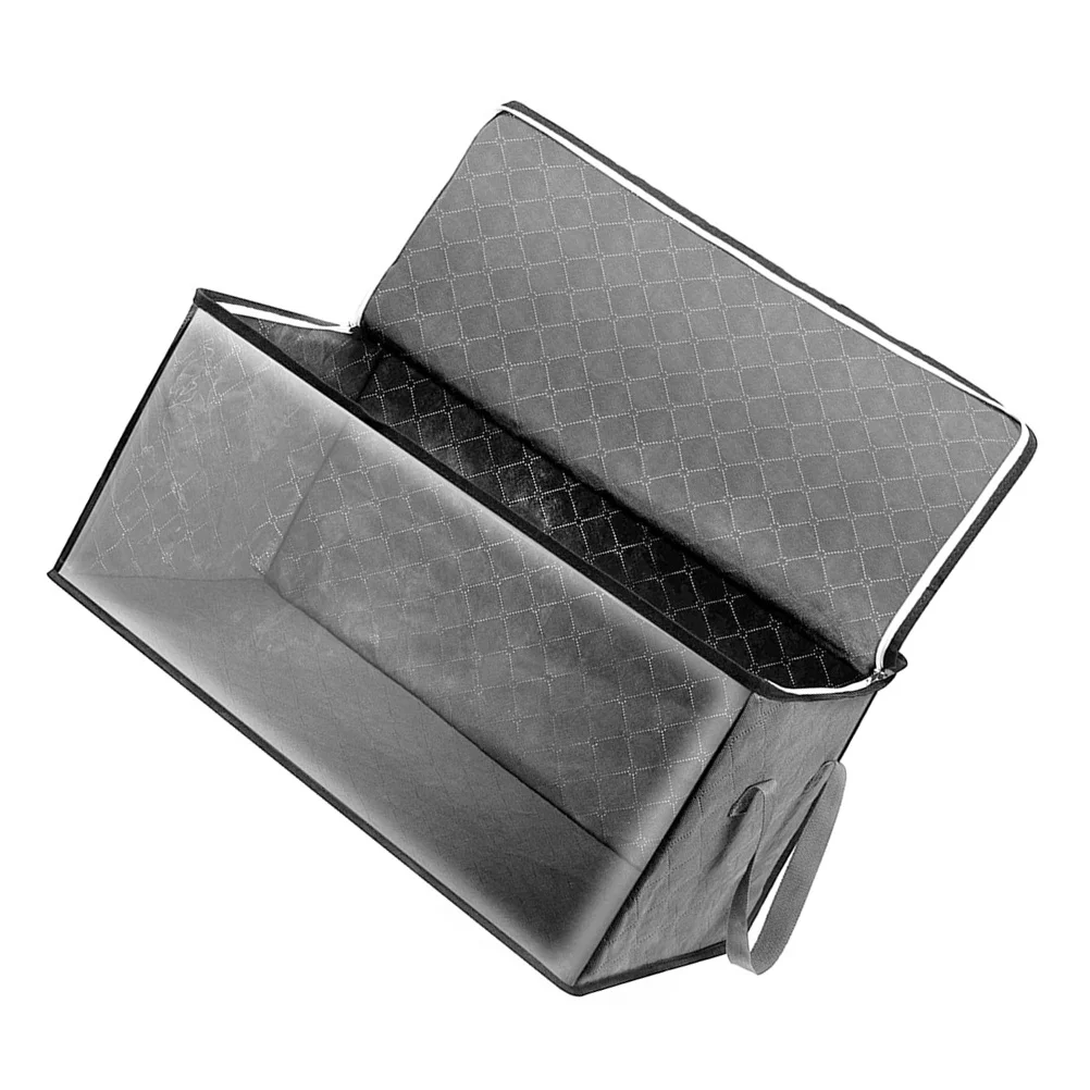 

Foldable Clothes Storage Box Lightweight Large Capacity Wardrobe Organizer Dustproof Quilts Container Home Garment Storage Box