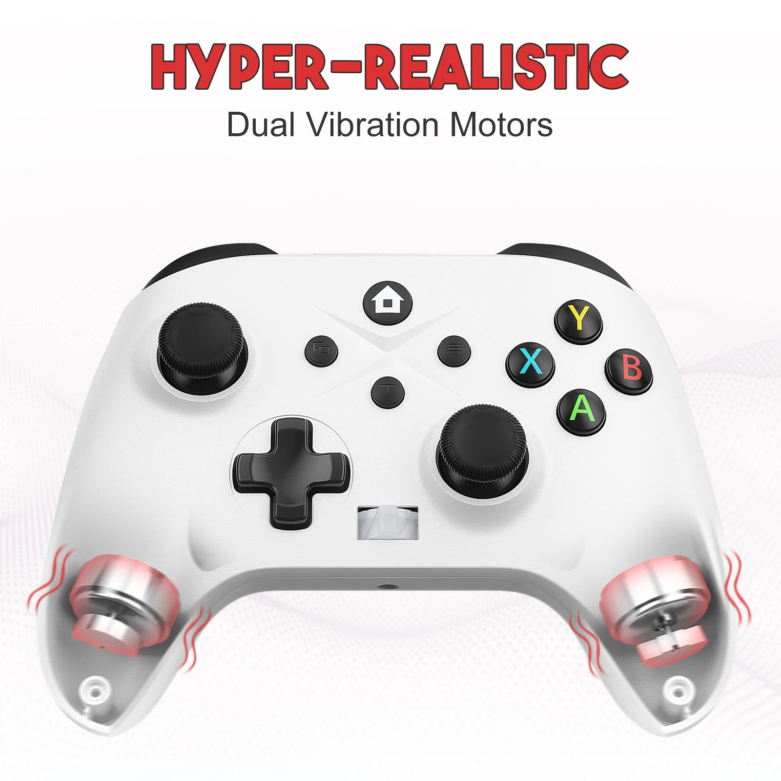 2.4G Wireless Controller For Xbox one/Series/Windows Joystick Support PC With Turbo Keys 6-axis Vibration Controls Accessories