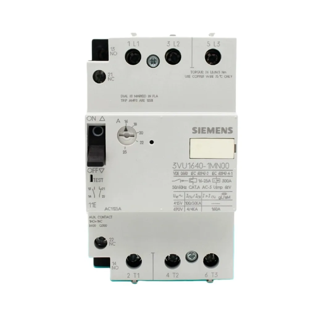 

3VU1340-1MP00 Motor Protector 3VU13401MP00 Motor Protection, Circuit Breaker