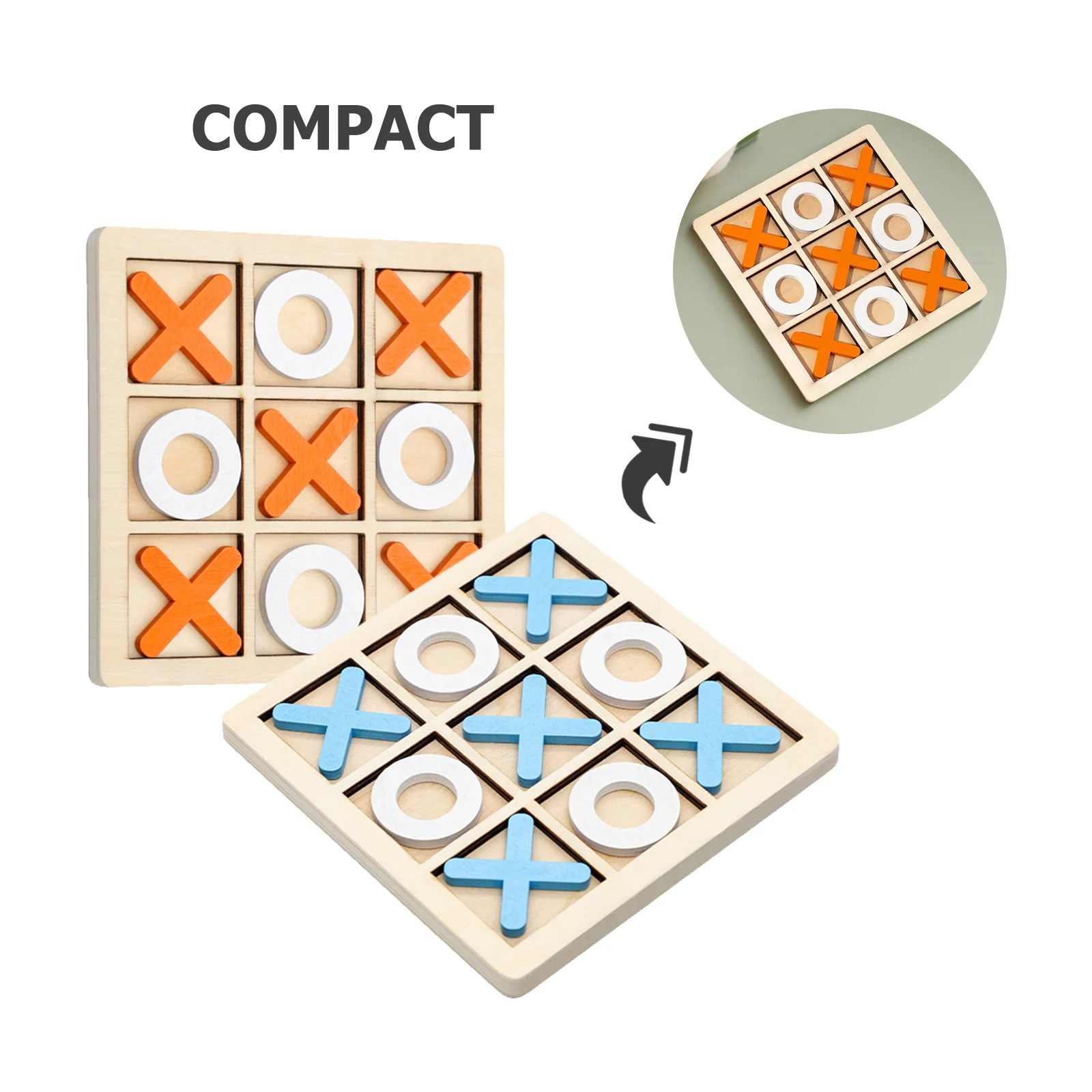2 zestawy Drewniane Gry Palcowe Szachy dla Dzieci Edukacyjna Interaktywna Gra Stołowa dla Dzieci Impreza Rodzinna Podróż Łamigłówka