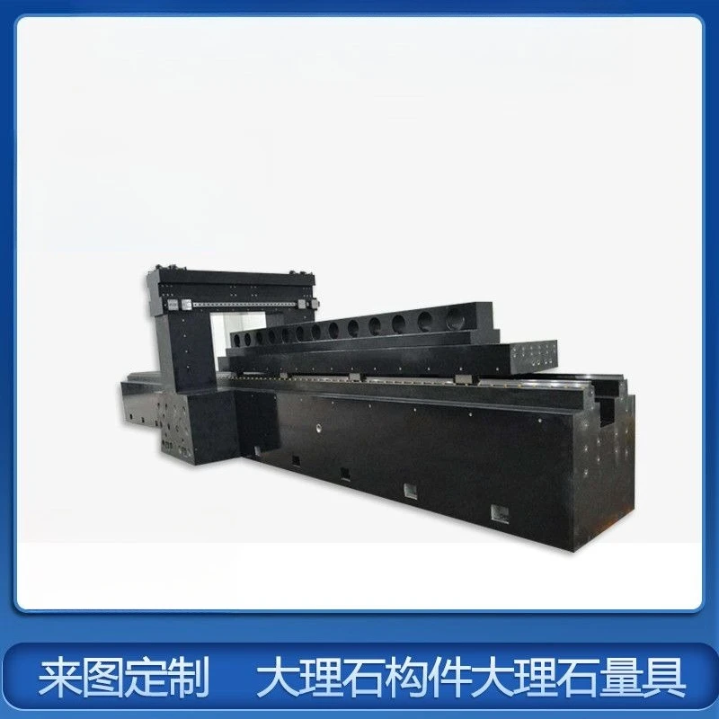 Custom Goods. Black Granite Machine Base, Custom Precision Granite Mechanical Frame for Automation Equipment