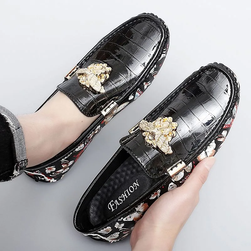 Coiffeur رجل السائقين أحذية خفيفة بدون كعب للرجل الإيطالية الفاخرة أحذية مصممين امرأة عادية فراشة مكتب الانزلاق على المتسكعون hombre