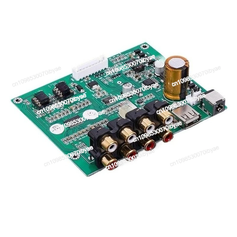 

For F9 HIFI Preamplifier Bluetooth 5.3 USB Player Decoder PCM5102 DAC VU Meter Preamp Amp Board with Remote Controller