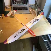 New P1B-1 rubber band powered aircraft student model aircraft competition equipment for outdoor popular science schools