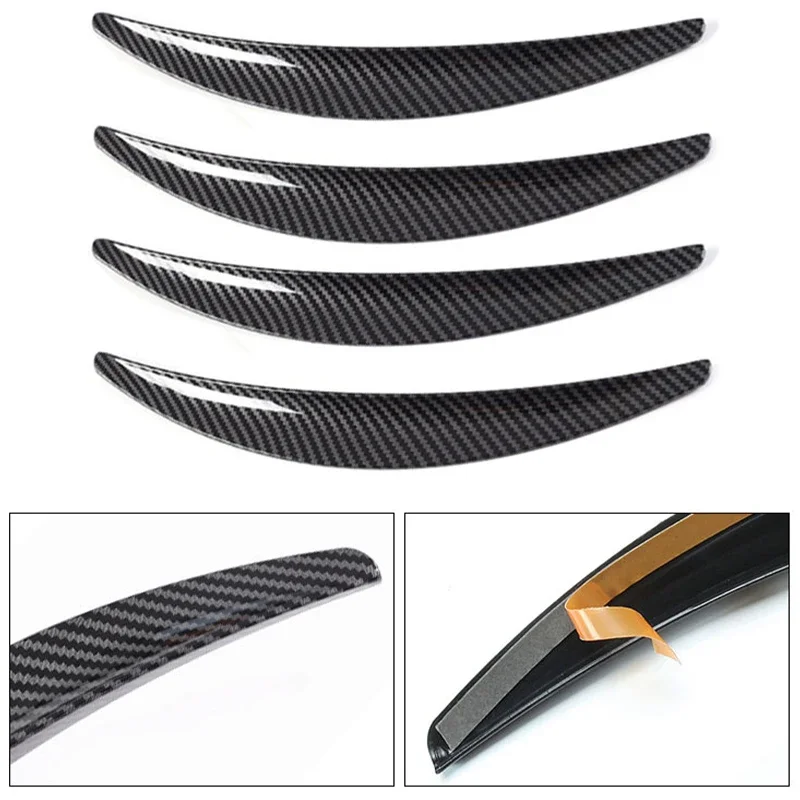 

4Pcs Car Wheel Eyebrow Arch Trim Side Fender Strip for Tesla Model 3 2017 2018 2019 2020 2021 Car Invisible Mud Flasp Mudguards