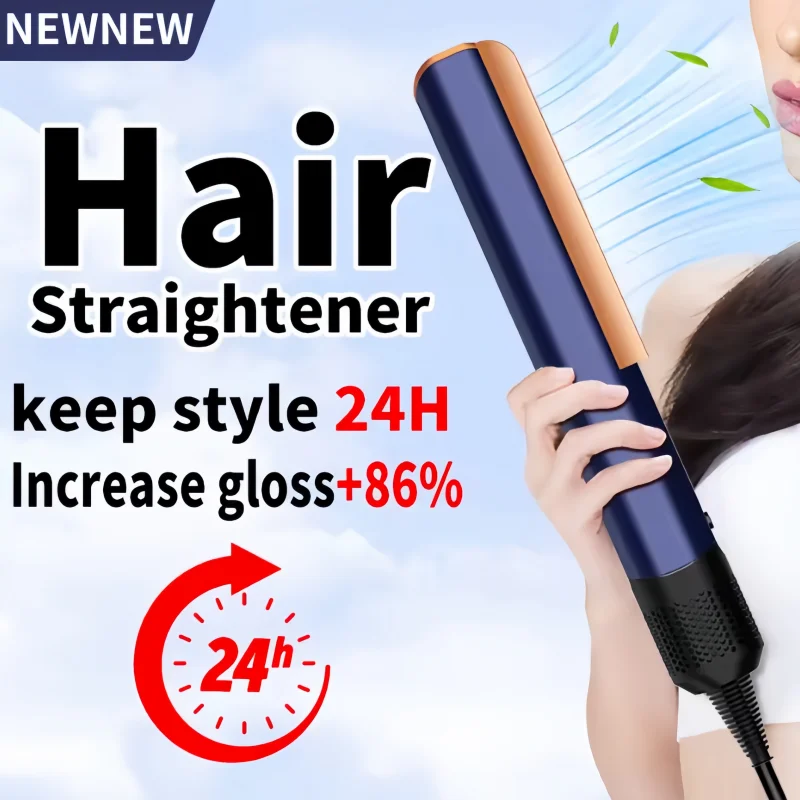 Professional Styling Tool Hair Straightener & Hair Dryer Heat-Up Hair Flat Iron Negative Ion Iron Household Hair Dryer airstrait