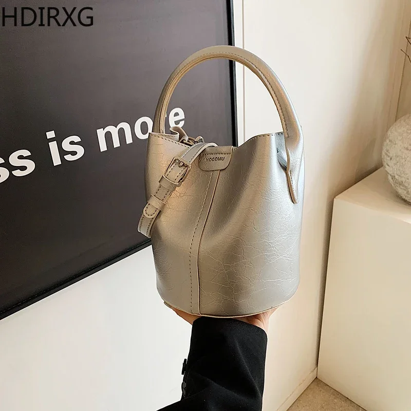 Neue Beutel tasche für Frauen Trend einfarbig pu Leder weibliche Umhängetaschen lässig einfache Frau Schulter Handtaschen Luxus