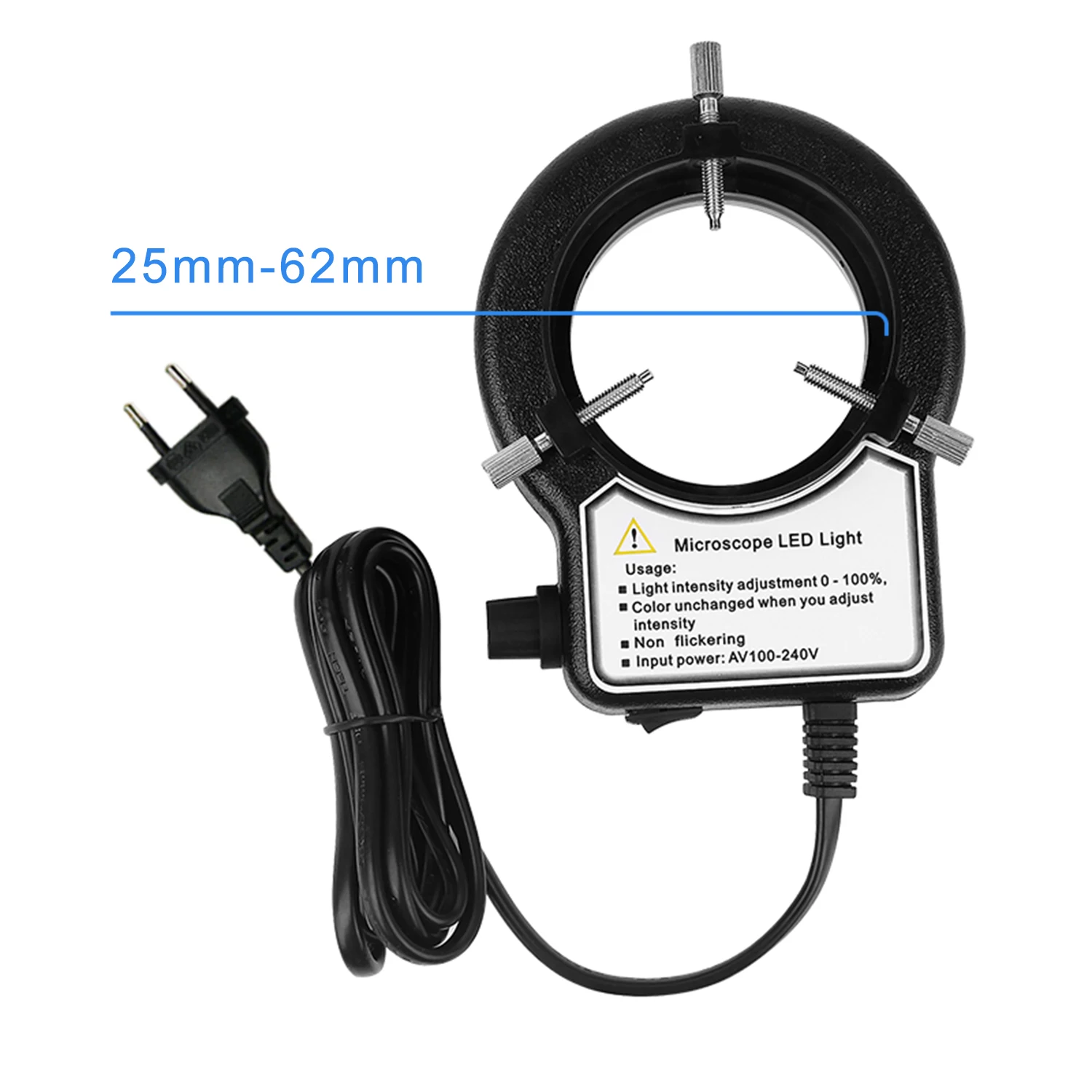 56 Microscope LED Ring Light illuminator Lamp For Industry Stereo Microscope Lens Camera Magnifier Digital Camera light source