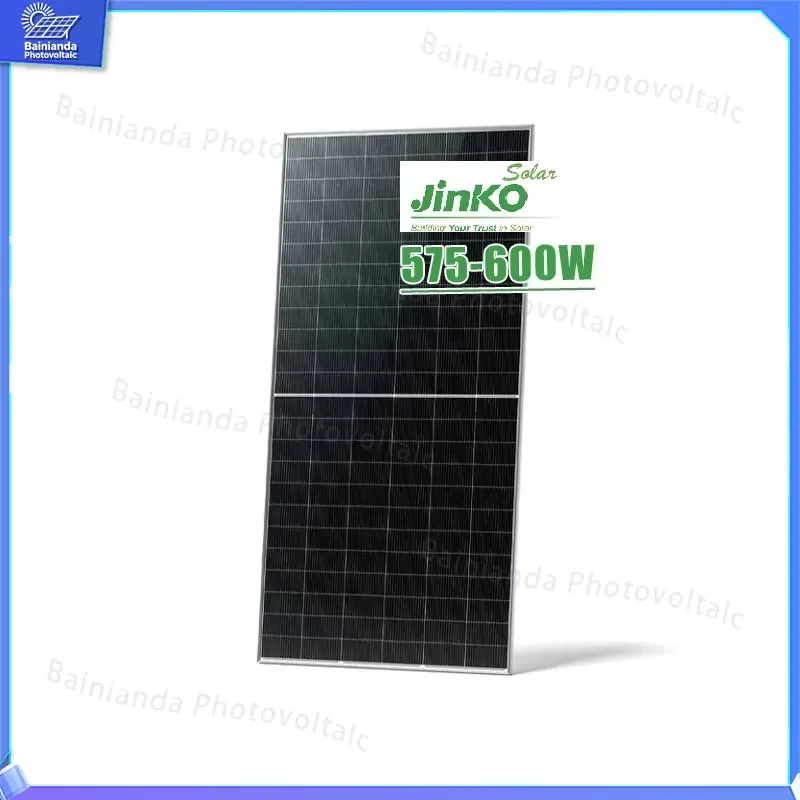 Jinko 590W High Efficiency Monocrystalline Solar Panel PV Module for Residential Commercial and Industrial Use In Stock Free