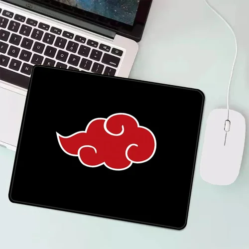 Imagen 1 del producto Alfombrilla de ratón para juegos N-Narutos Eyes de Anime a la moda, alfombrilla de ratón pequeña XS para PC, decoración de escritorio, alfombrilla de ratón de oficina, alfombra de escritorio