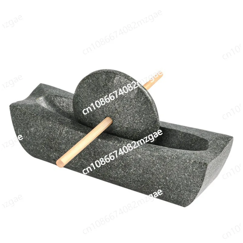 

Набор мельниц в китайском стиле, дробилка, роликовый поднос для чая, мельницы для приправ, шлифовальный станок для традиционной китайской медицины, домашний декор