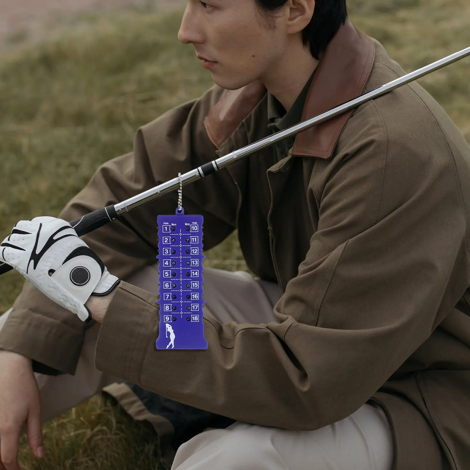 

Golf Score Counter 18-Hole Lightweight Portable Scorekeeper Efficient Tool for Tournament and Practice Use Scorekeeper
