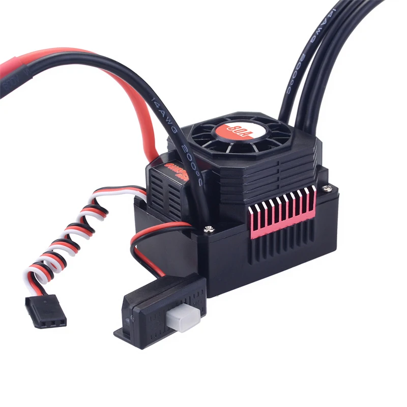 

Водонепроницаемый электронный регулятор скорости SURPASS HOBBY KK 80A ESC для радиоуправляемых машин 1/10 и 1/8, для бесщеточных двигателей 3670