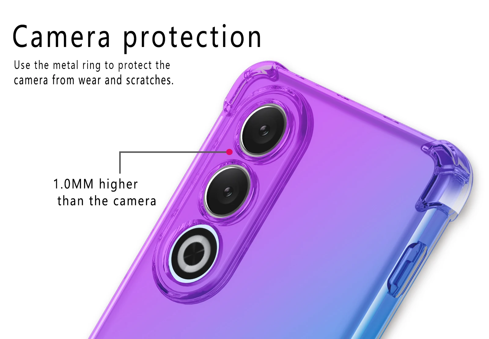 เคส TPU ไล่เฉดสีหลากสียืดหยุ่นสำหรับ OnePlus Nord N30 SE CE 4 3 Lite N20 N300 2T ฝาครอบป้องกันถุงลมนิรภัย fundas capa