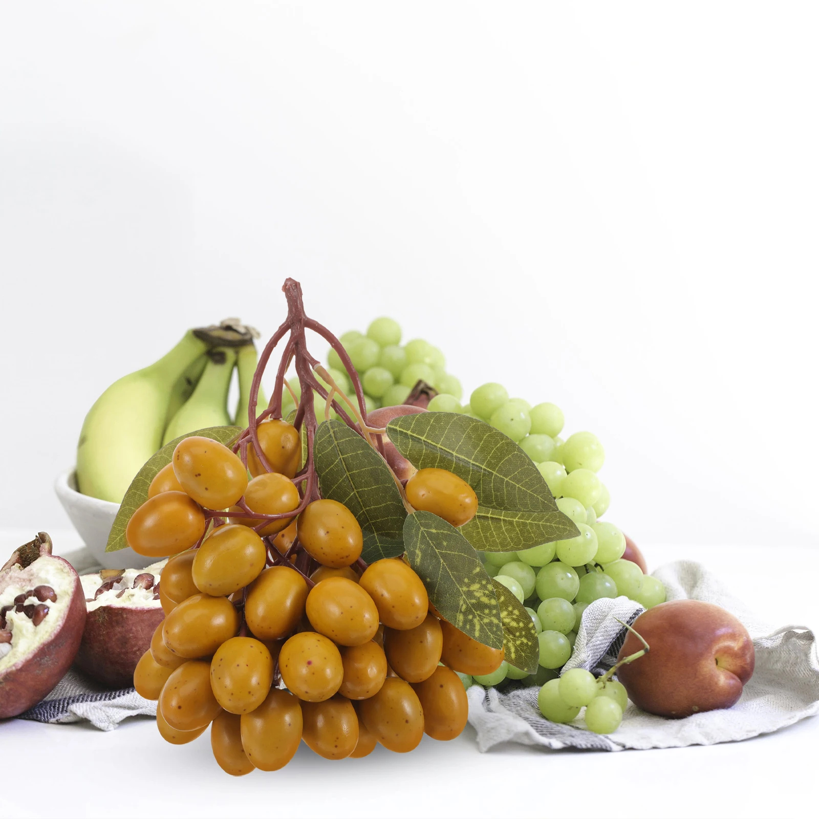 

Bayberry Longan Tree Decoration Ornaments Decorations Plastic Artificial Fruits for Lifelike