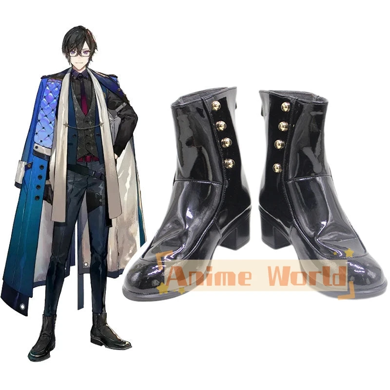 

Virtual YouTuber VOLTACTION Shikinagi Akira Cosplay Shoes Halloween Carnival Boots Custom Made