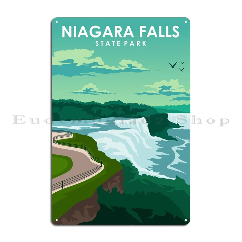 Niagara Falls State Park Metal Sign Cinema Classic Create Customize Vintage Tin Sign Poster