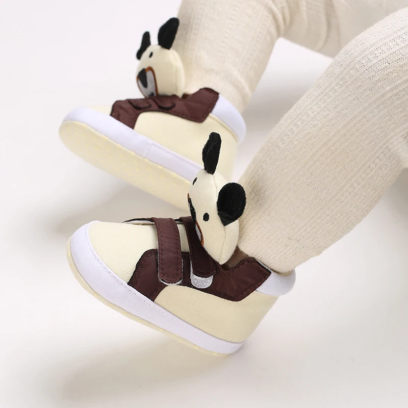 Baby Walking Shoes Winter Warm Boots Cute Animal Pattern Baby Boys And Girls' Birthday Baptism Shoes